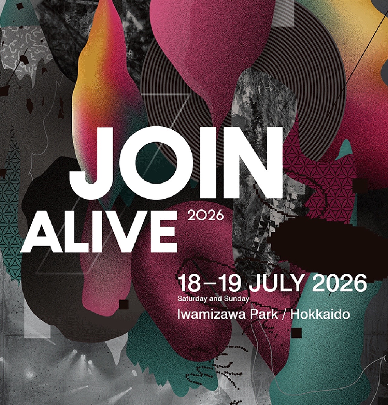 北海道岩見沢で開催される「JOIN ALIVE 2026」にAKASAKIの出演が決定